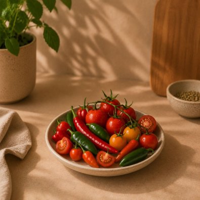 Tomat- & Chilimix 10-pak