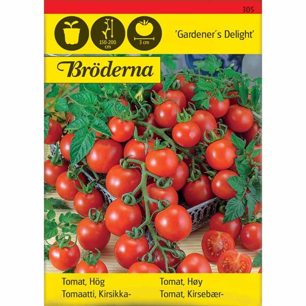 Zoom billede af Kirsebærtomat 'Gardener´s Delight'
