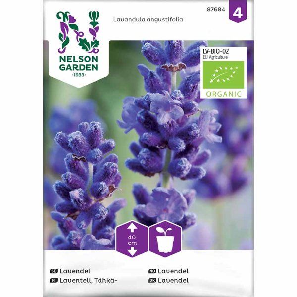 Zoom billede af Lavendel Organic