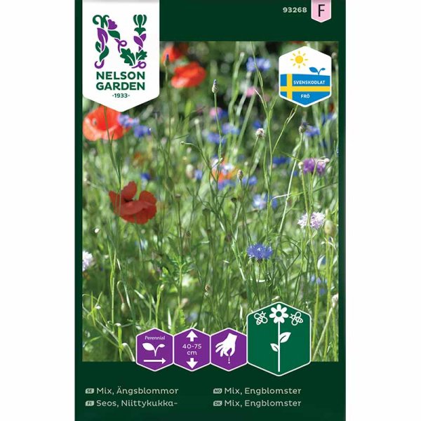 Zoom billede af Engblomst Frømix