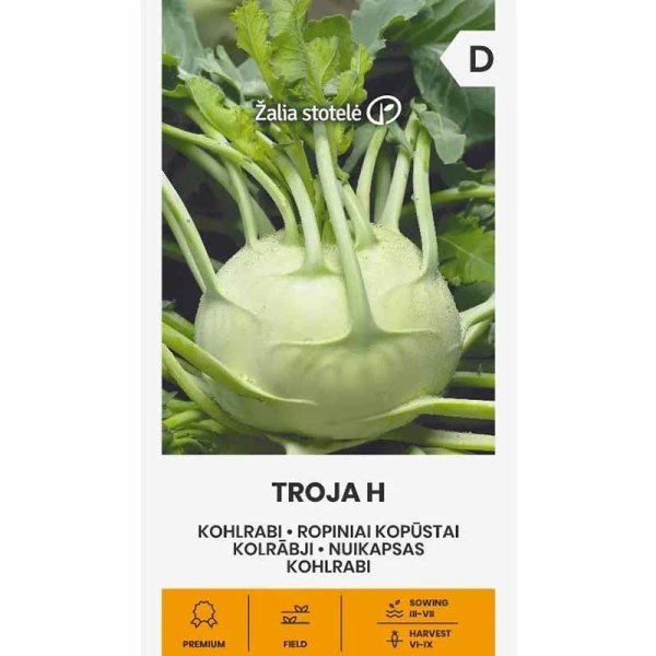 Zoom billede af Knudekål 'Troja' h