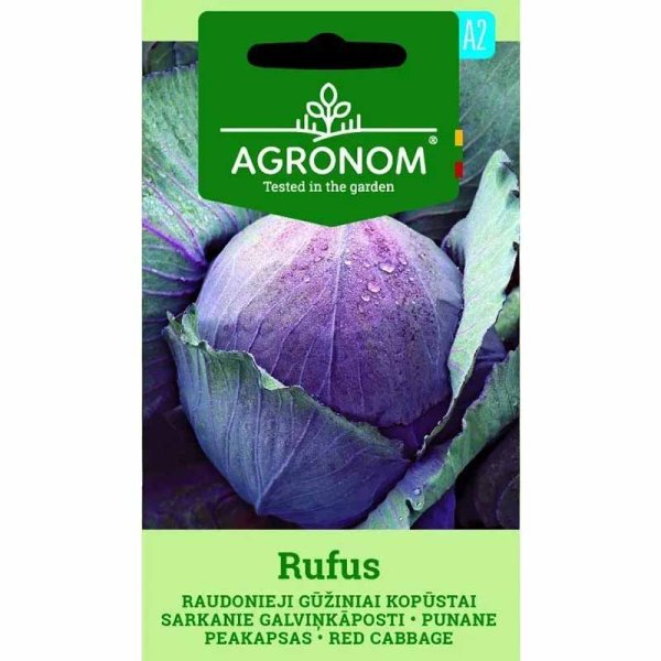 Zoom billede af Rødkål 'Rufus'