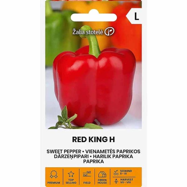 Zoom billede af Peberfrugt 'Red King' F1