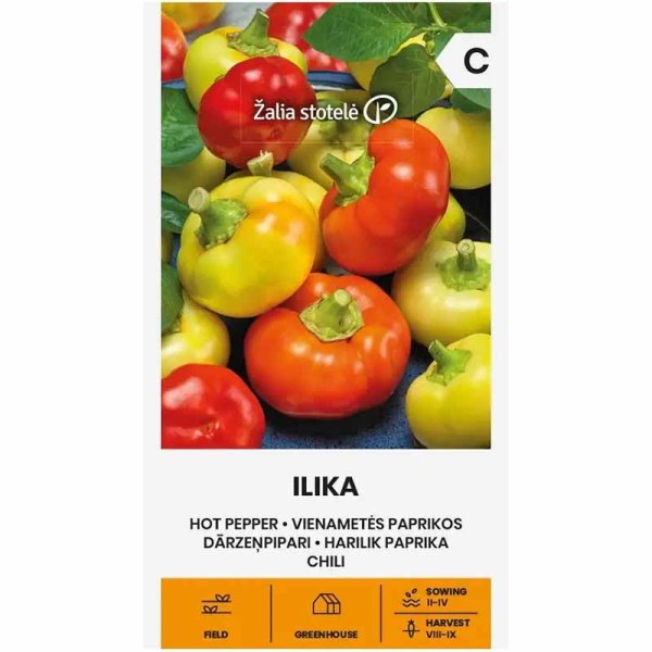 Zoom billede af Peberfrugt 'Ilika'