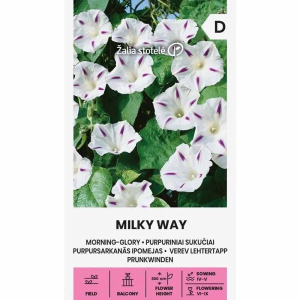 Zoom billede af Pragtsnerle 'Milky Way'