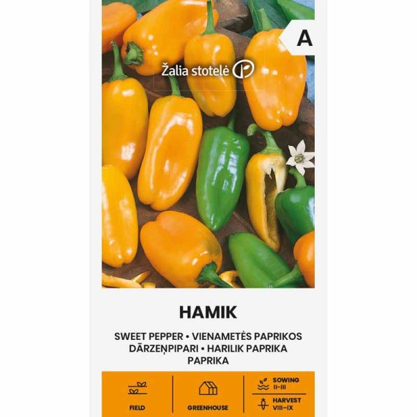Zoom billede af Peberfrugt 'Hamik'