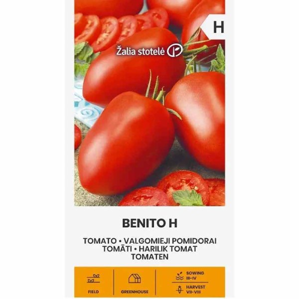 Zoom billede af Tomat 'Benito' H