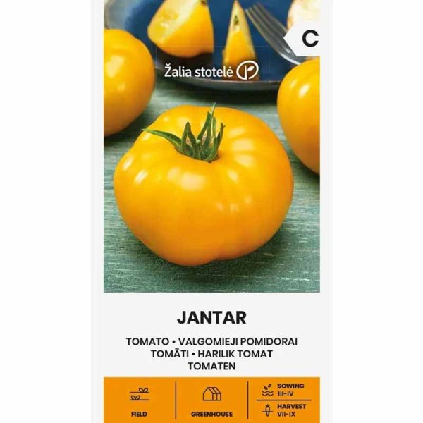 Zoom billede af Tomat 'Jantar'