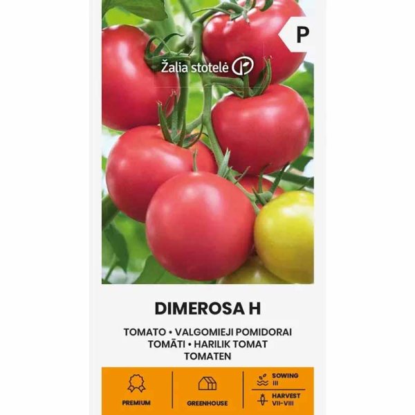 Zoom billede af Tomat 'Dimerosa' H