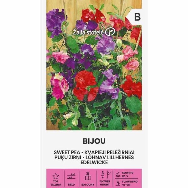 Zoom billede af Ærteblomst 'Bijou'